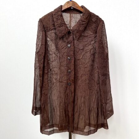 シワ加工で唯一無二のおしゃれが楽しめる レリアンのジャケットを買取しました