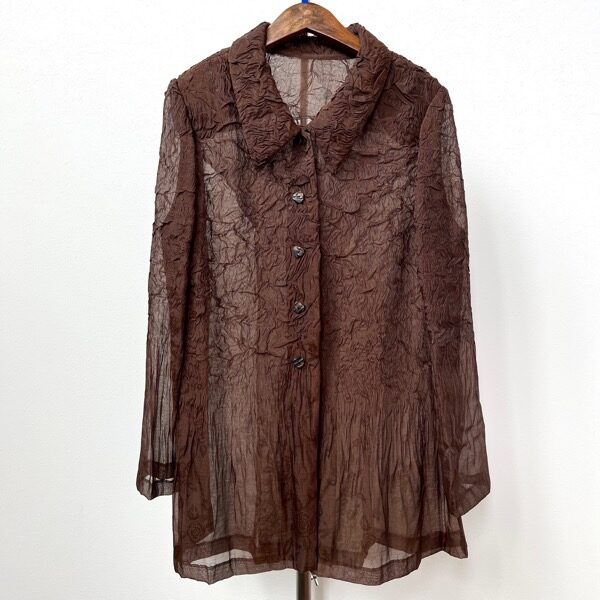 シワ加工で唯一無二のおしゃれが楽しめる レリアンのジャケットを買取しました