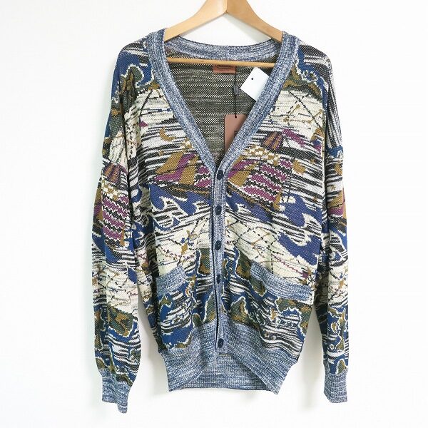 新品同様のミッソーニのニットカーディガンを買取しました