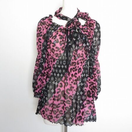 ピンクと黒のカッコ可愛い雰囲気がいい 伊太利屋のチュニックを買取しました