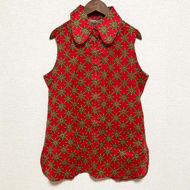 クリスチャンディオールのヴィンテージブラウスを買取しました