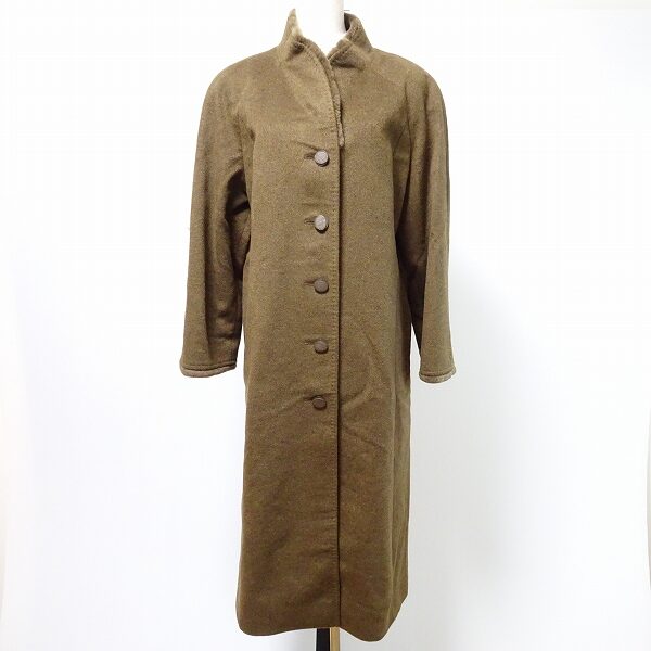 レリアンの茶色コートを買取しました!スタンドカラーもしっかりある
