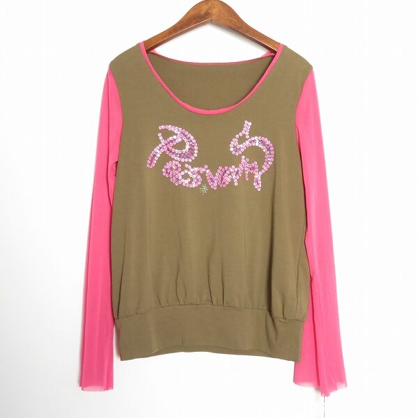 トクコのカットソーを買取しました｜カーキとピンクがマッチ！