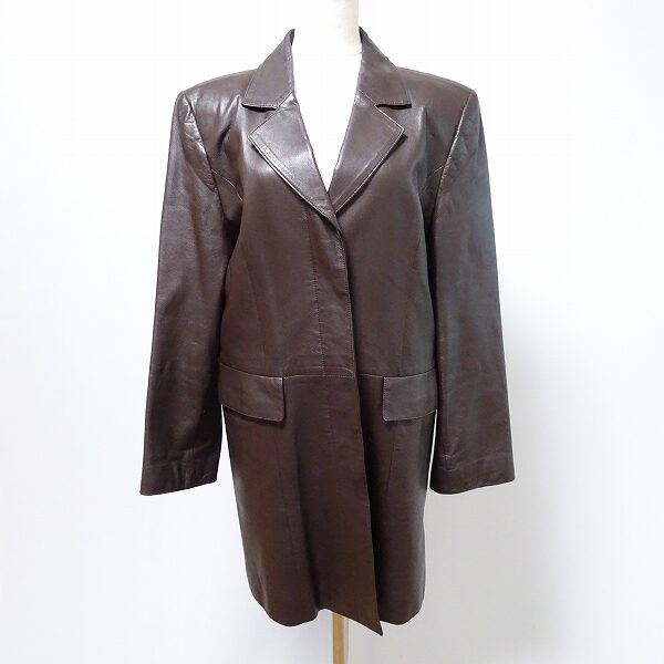 レリアンの羊革コートを出張買取させていただきました