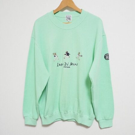 シナコバのトレーナーを買取しました 鮮やかグリーンでさっぱり着られる