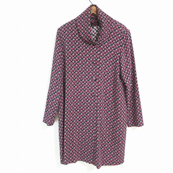 不思議な柄でミステリアスに｜詩仙堂のコートを買取しました
