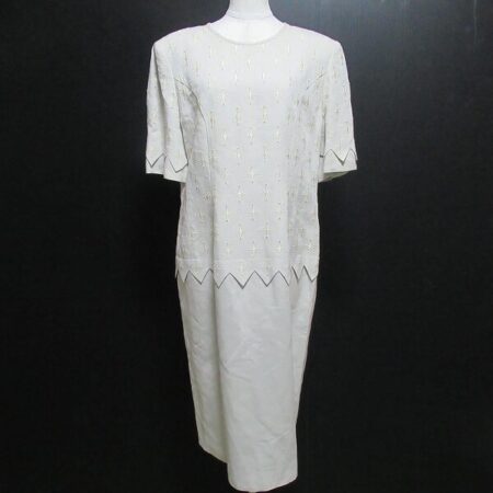 カットワークが素敵 ジュンアシダのワンピースを買取しました