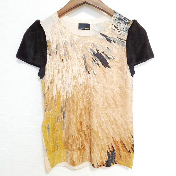 フェンディのニットを買取しました|半袖なのにボリュームがすごい