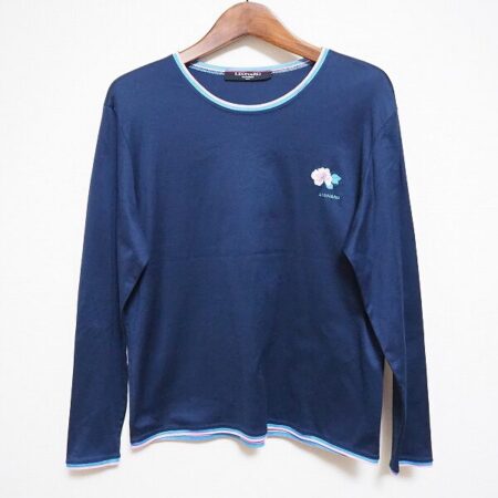 紺色でシンプルに着られる レオナールのカットソーを買取しました
