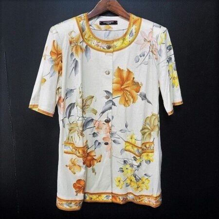 さわやかながらもエレガント レオナールのカーデガンを買取しました