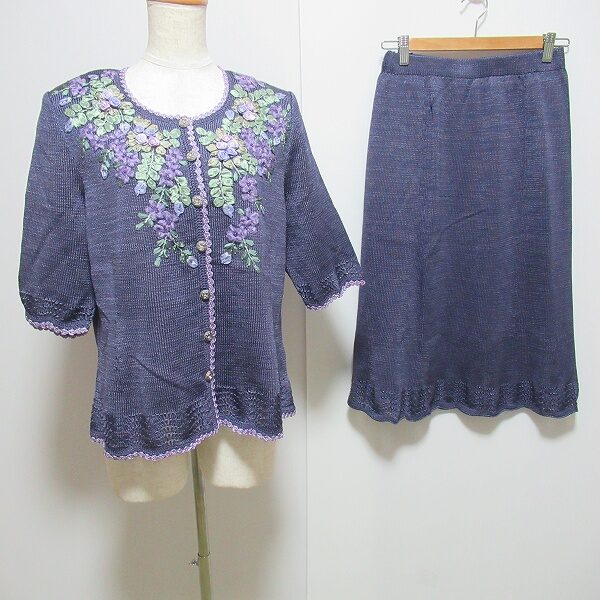 ソワレドヒロミの花モチーフセットアップを買取しました