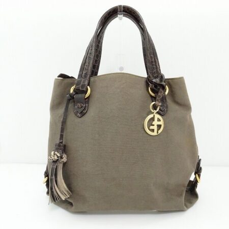 リサイクル市場で需要高！ジョルジオアルマーニのバッグを買取いたしました