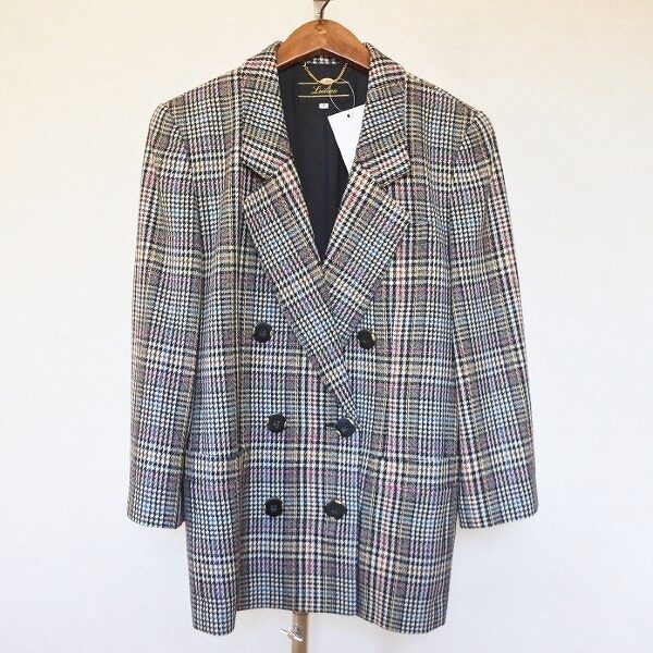 レリアンのジャケットを買取しました|グレンチェックが様になる