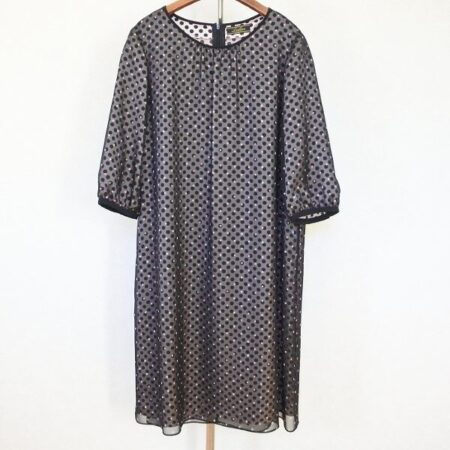 あっさりしたドットがまたいい レリアンのワンピースを買取しました