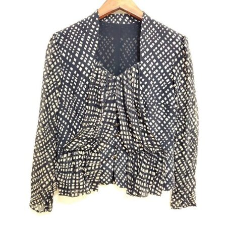 黒とベージュで堅実さをアップ ジュンアシダのジャケットを買取しました