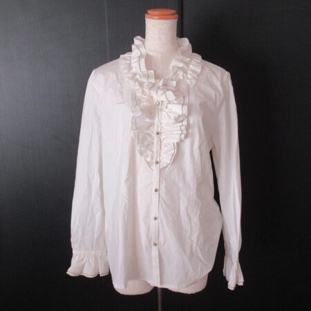 フリルの可愛さも気になる レリアンのブラウスを買取しました