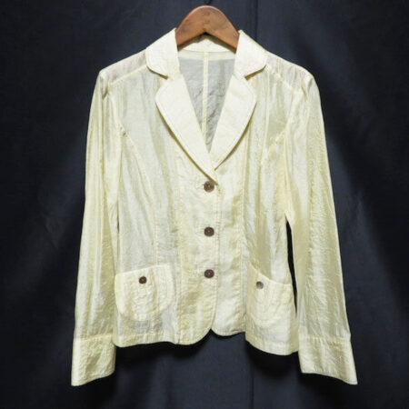 シルクと光沢の感じがたまらない レリアンのジャケットを買取しました