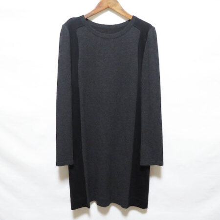 フォクシーのワンピースを買取しました｜グレー×黒の切り替えがいい