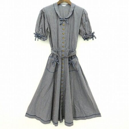 絞った感じも素敵 カネコイサオのワンピースを買取しました