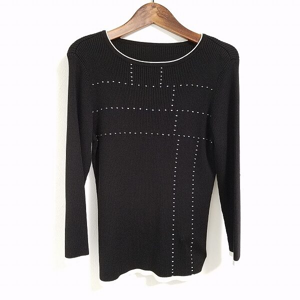 黒のシャープさがたまらない レリアンのカットソーを買取しました