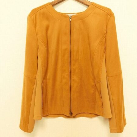 鮮やかなキャメルがいい レリアンのブルゾンを買取しました