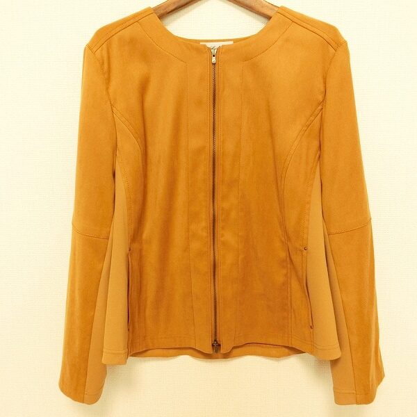 鮮やかなキャメルがいい レリアンのブルゾンを買取しました