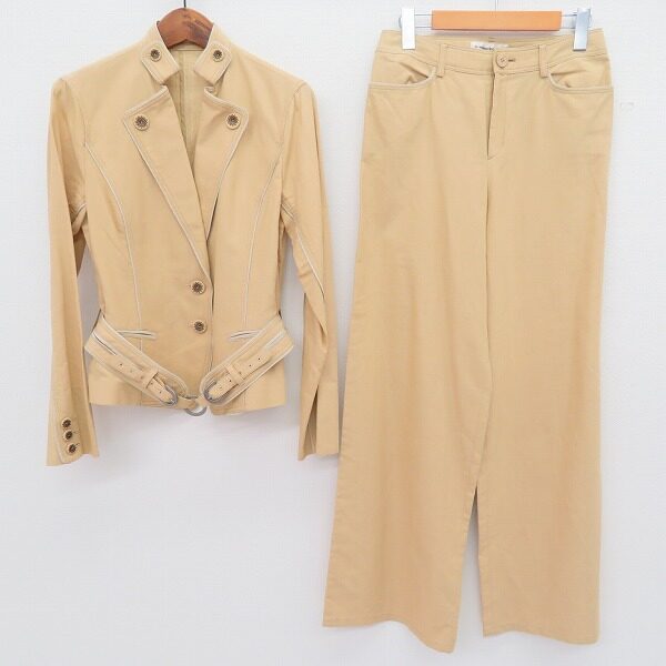 ヒロココシノのセットアップを買取しました｜ベージュの柔らかさがいい