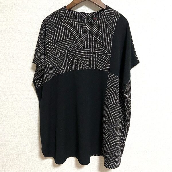 ゆったりラフな和柄がお洒落！詩仙堂のドルマンスリーブチュニックを買取しました