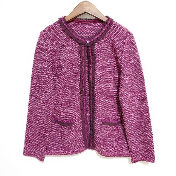 色の可愛さにやられる レリアンのカーディガンを買取しました