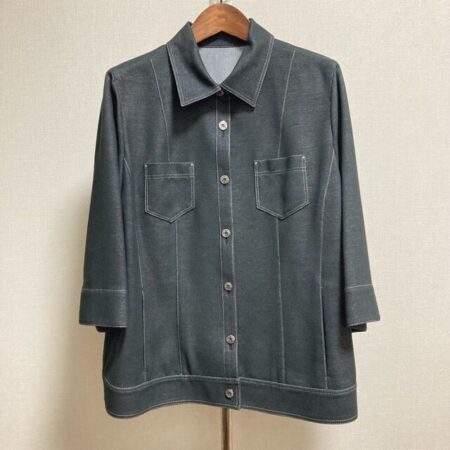 レリアンのジャケットを買取しました｜ブラックデニムのカッコよさが際立つ