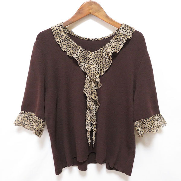 レリアンのニットを買取しました｜セレブリティな雰囲気