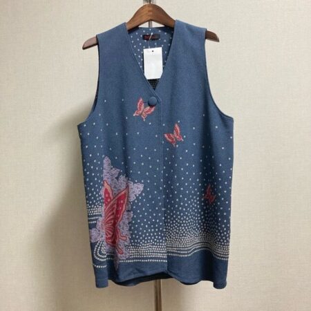 紺色の深みにはまりそう 詩仙堂のベストを買取しました