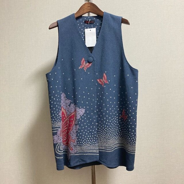 紺色の深みにはまりそう 詩仙堂のベストを買取しました