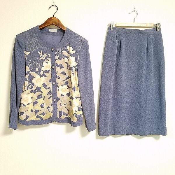 豪華な雰囲気にもなる 三年坂のセットアップを買取しました