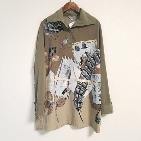 トクコのチュニックを買取しました｜安定感ある柄に吸い込まれそう