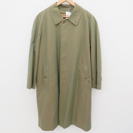 バーバリーのコートを買取しました｜カーキの色味が最強