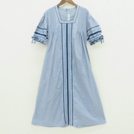 青色×白色の爽快感がすごい カネコイサオのワンピースを買取しました