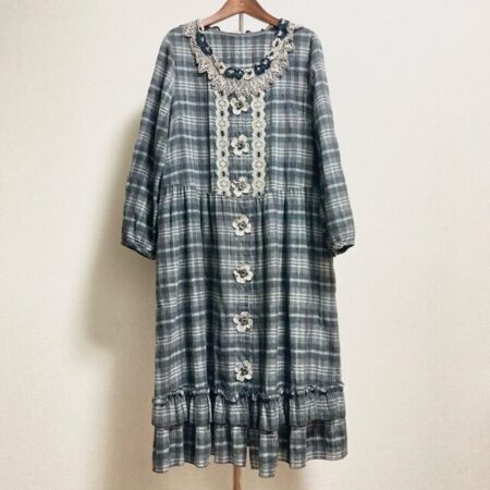 ボードロポエムのワンピースを買取しました｜チェックが可愛らしい