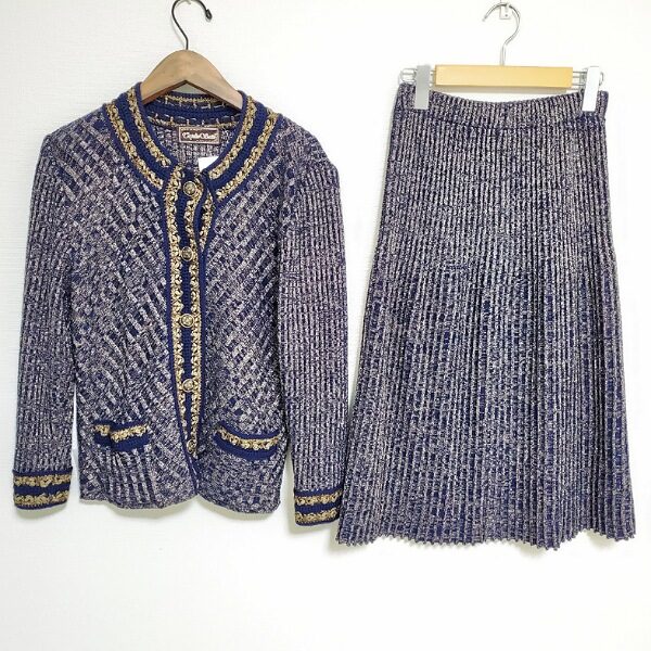 上品なマダムになれそう 斉藤都世子のセットアップを買取しました