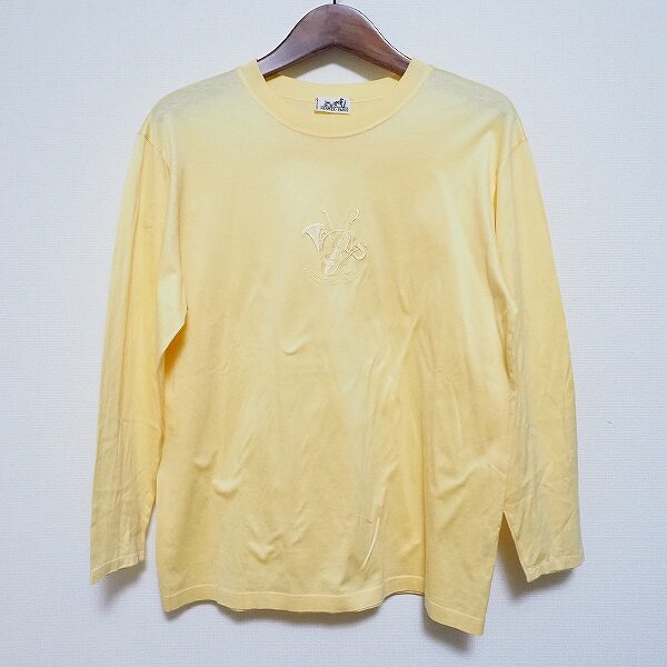 色の綺麗さに引き込まれる エルメスのカットソーを買取しました