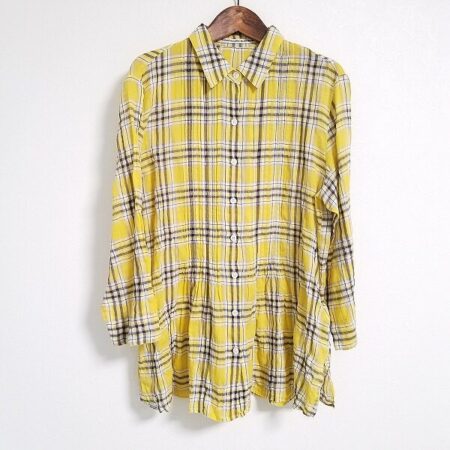 黄色の華やかさがいい マドモアゼルノンノンのシャツを買取しました