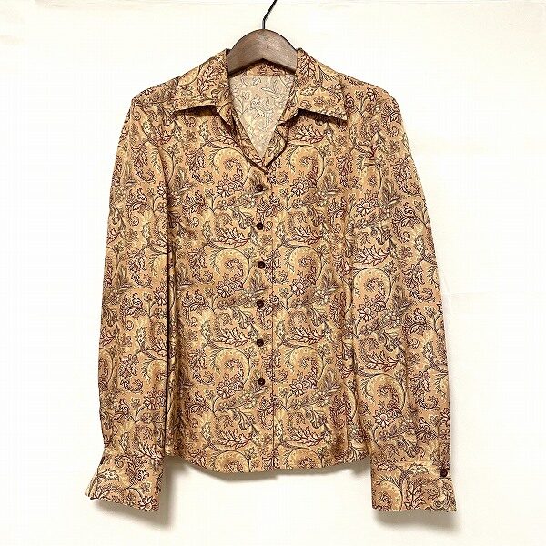 柔らかくシックなペイズリーがいい レリアンのシャツを買取しました