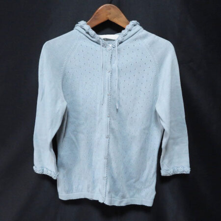 水色でしっとり綺麗 ピンクハウスのカーディガンを買取しました