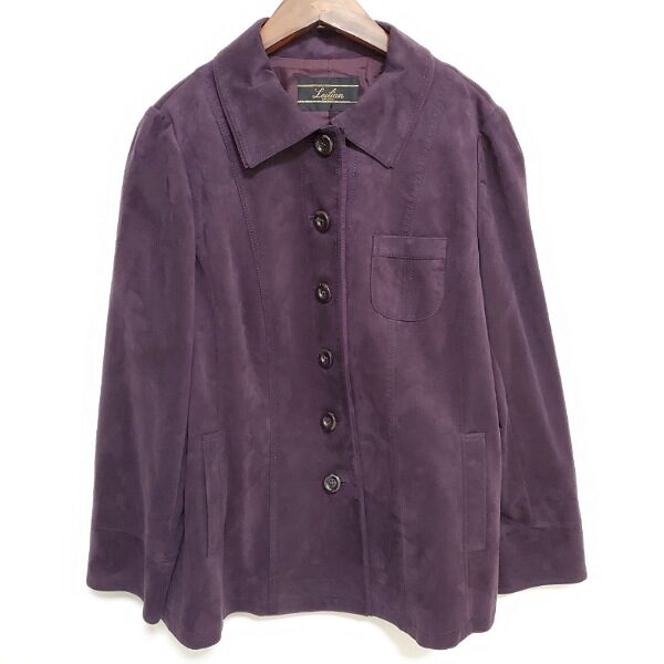 紫×スエードが綺麗 レリアンのジャケットを買取しました