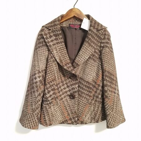ユキトリイのツイード風プリントが素敵なジャケットを買取しました