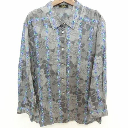 柔らかい絵柄がたまらない レリアンのブラウスを買取しました