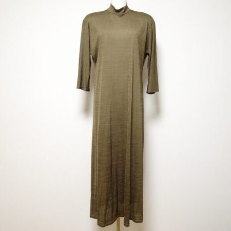 ヒロココシノのワンピースを買取しました｜カーキの渋みが癖になる