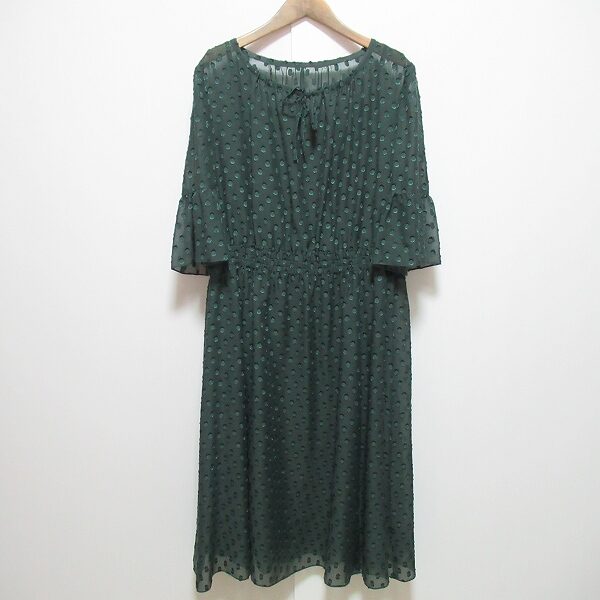 柔らかい素材と風合いが癖になる レリアンのワンピースを買取しました