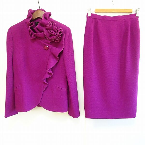ベラのスカートスーツを買取しました｜綺麗な紫がたまらない