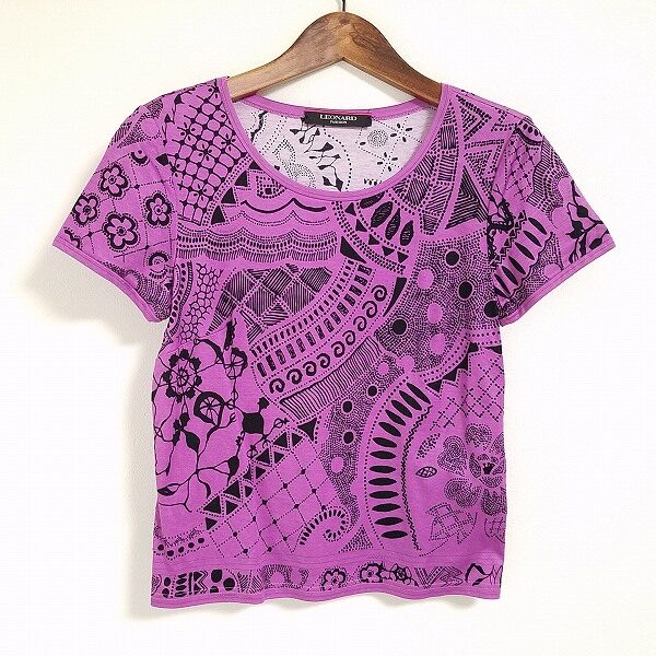 紫が綺麗 レオナールのカットソーを買取しました